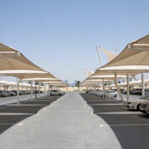 Cantilever vs Tensile Parking Shades UAE